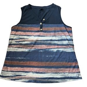 Shein Striped Tank Top